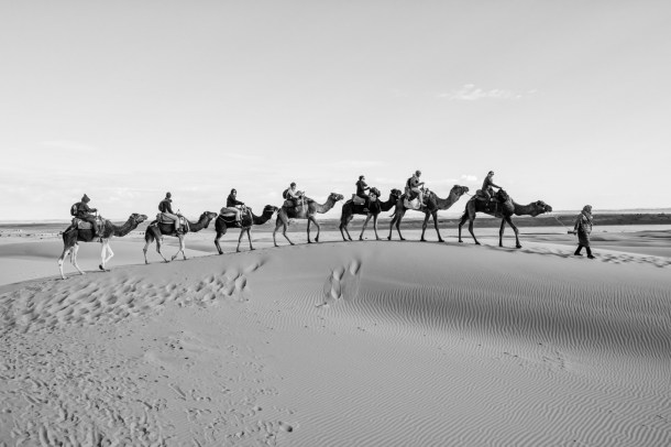 nomads in desert