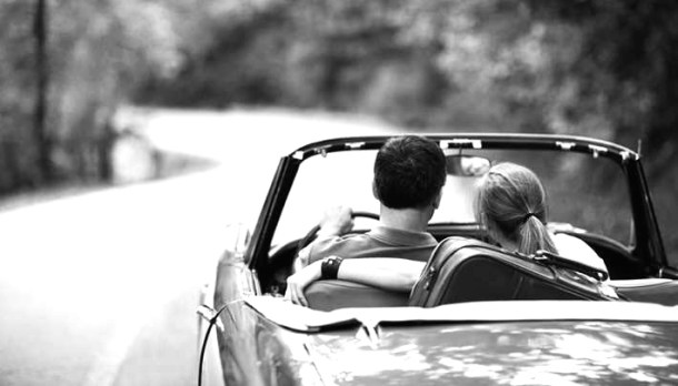 Vintage Car Couple